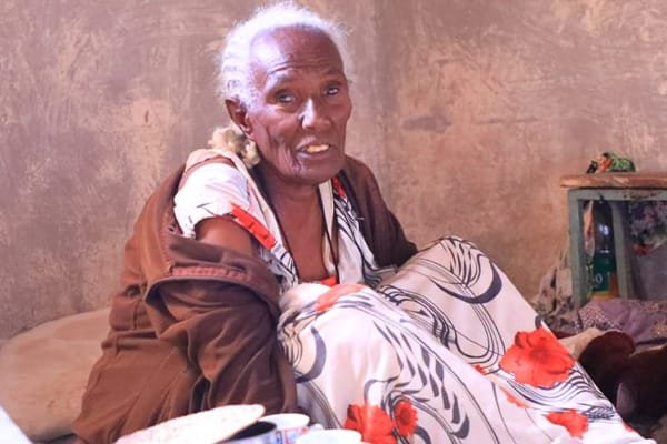 GBV survivor in Tigray.